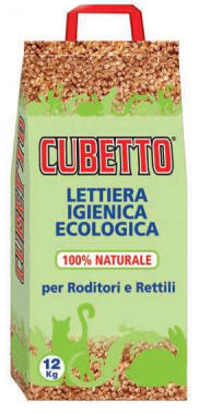  Versele Laga Cubetto ® - Lettiera ad altissima assorbenza - 20 lt. - 12 kg.  - 2 CONF. spese spedizione incluse