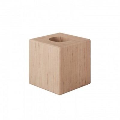 Base per lampade fai da te in legno