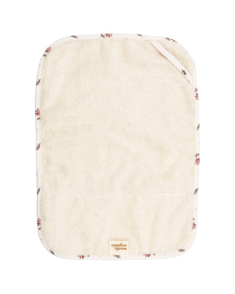 Asciugamano con Anello in Cotone Biologico GOTS – 26×36 cm – Ecru