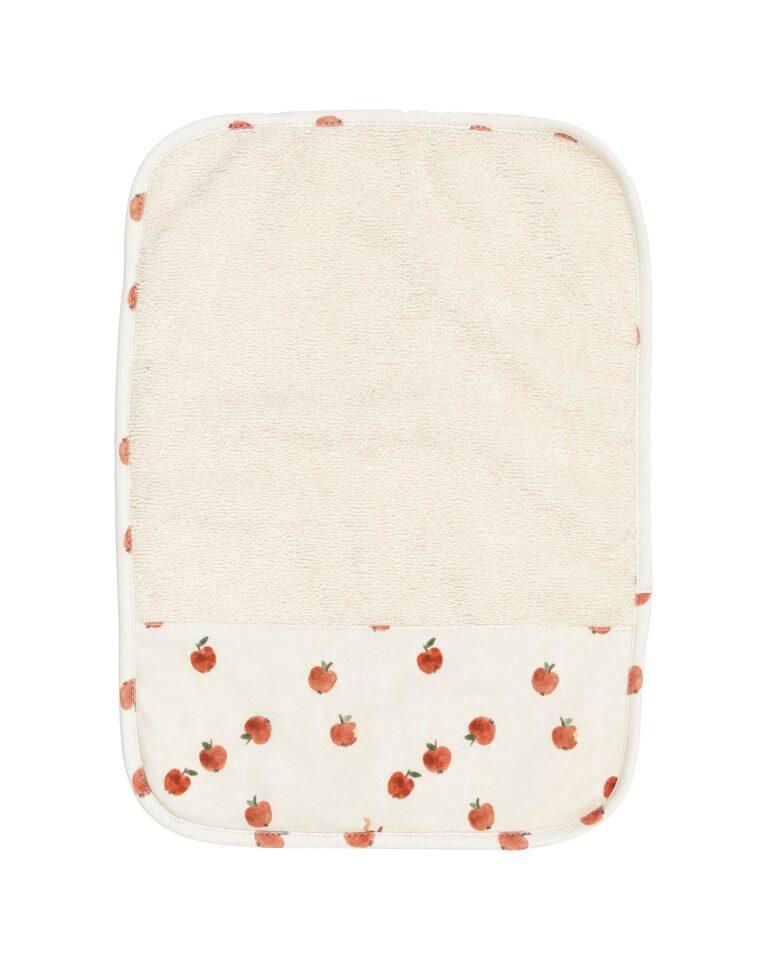 Asciugamano con Anello in Cotone Biologico GOTS – 26×36 cm – Ecru