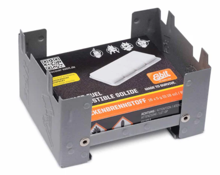 ESBIT Pocket Stove con Pastiglie Combustibile Solido 16 x 5 g 