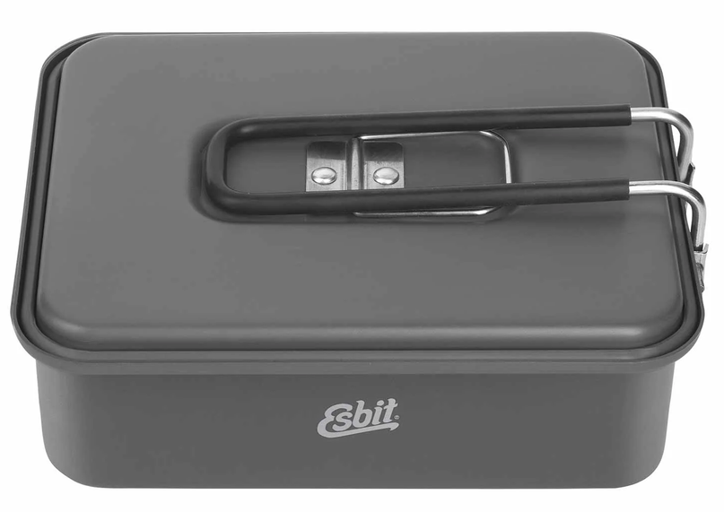ESBIT Camping Pot 1200 ml Hard Anodized Aluminium