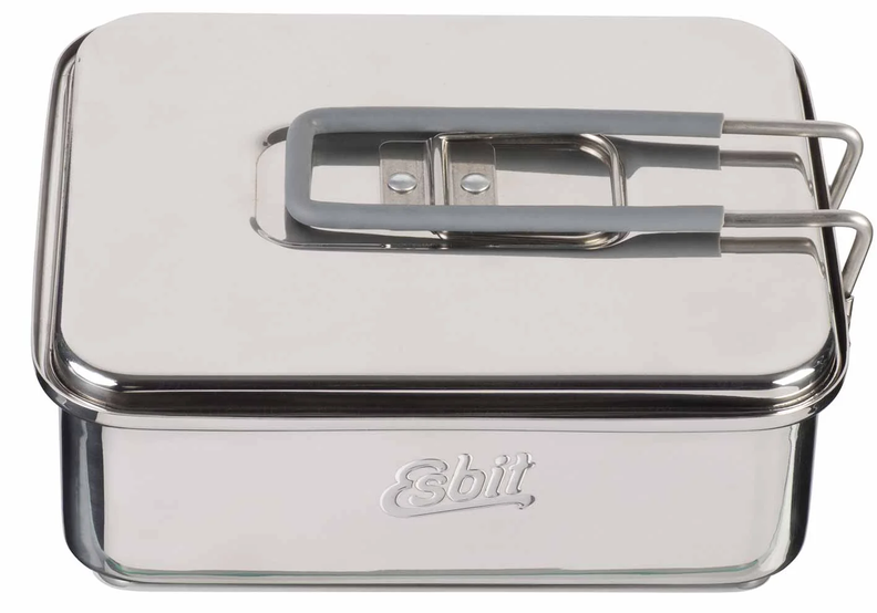 ESBIT Cookset for Solid Fuel 1100 ml Stainless Steel