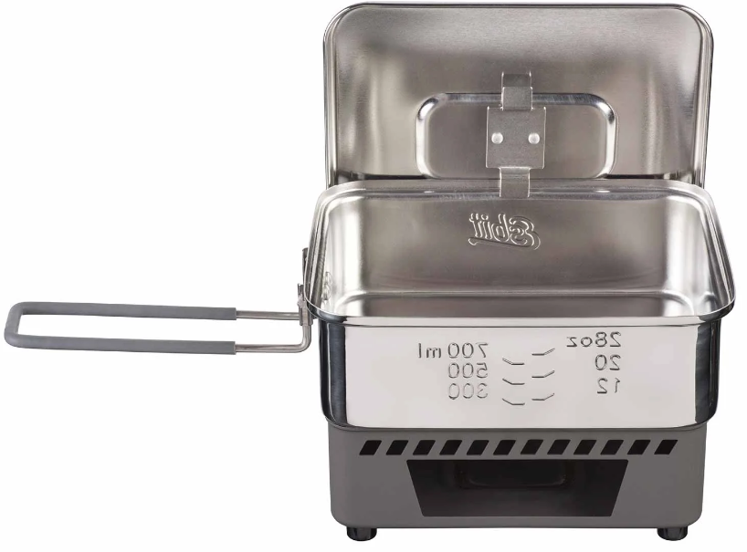 ESBIT Cookset for Solid Fuel 1100 ml Stainless Steel