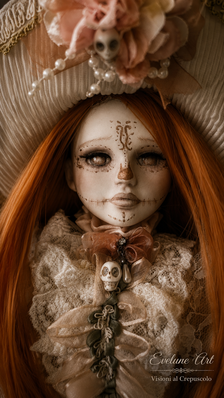 Ajisela Santa Muerte Madonna Funebre dei Licheni