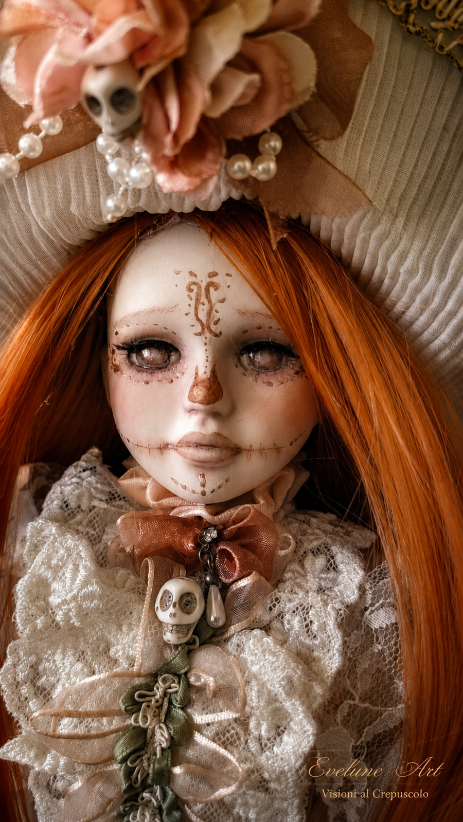 Ajisela Santa Muerte Madonna Funebre dei Licheni