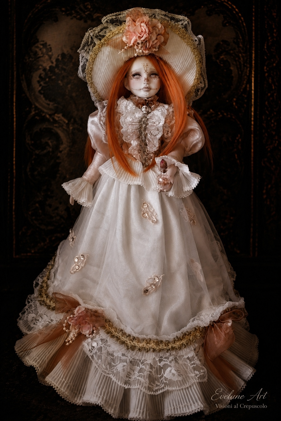 Ajisela Santa Muerte Madonna Funebre dei Licheni
