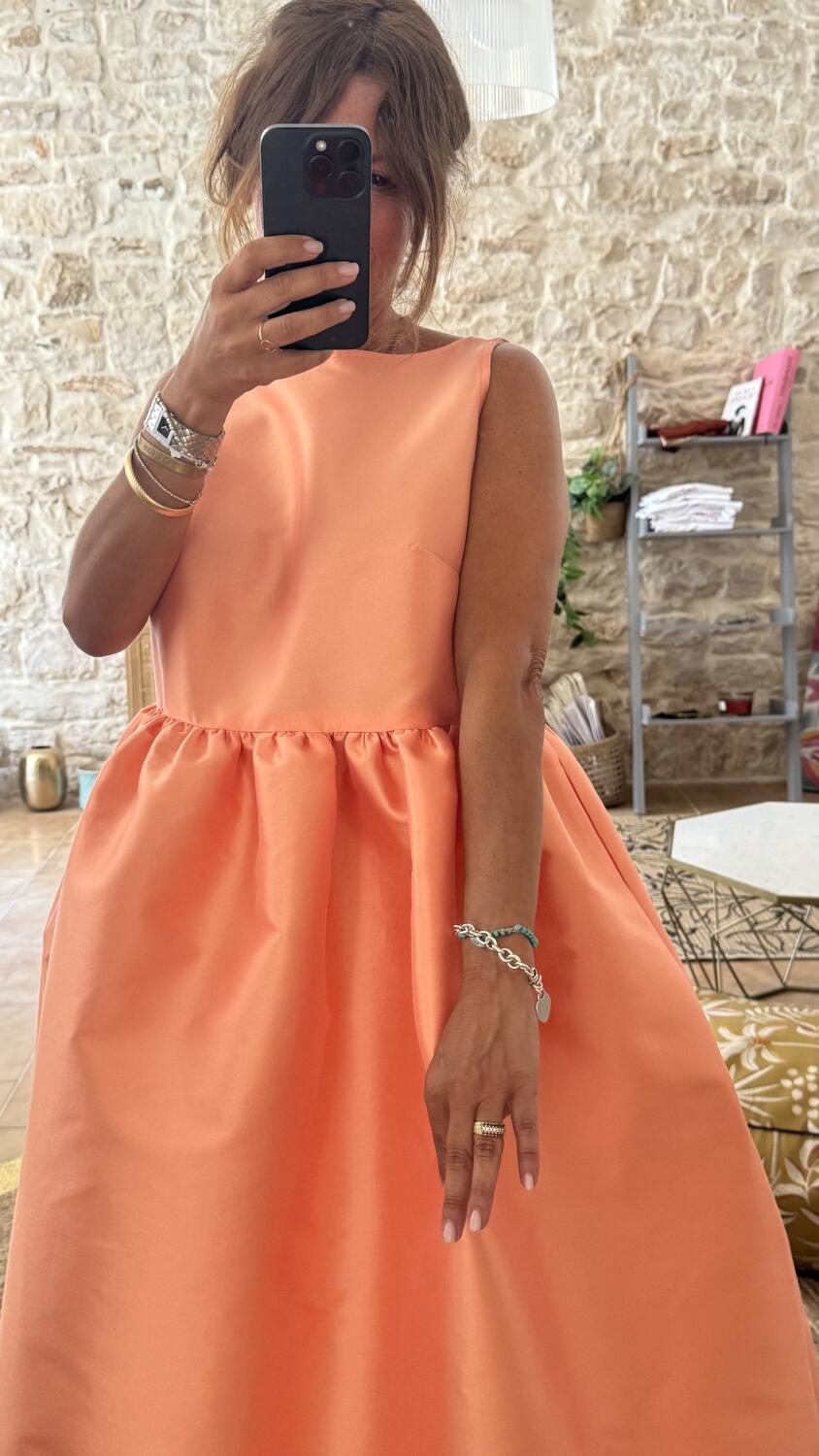 Abito Ines peach