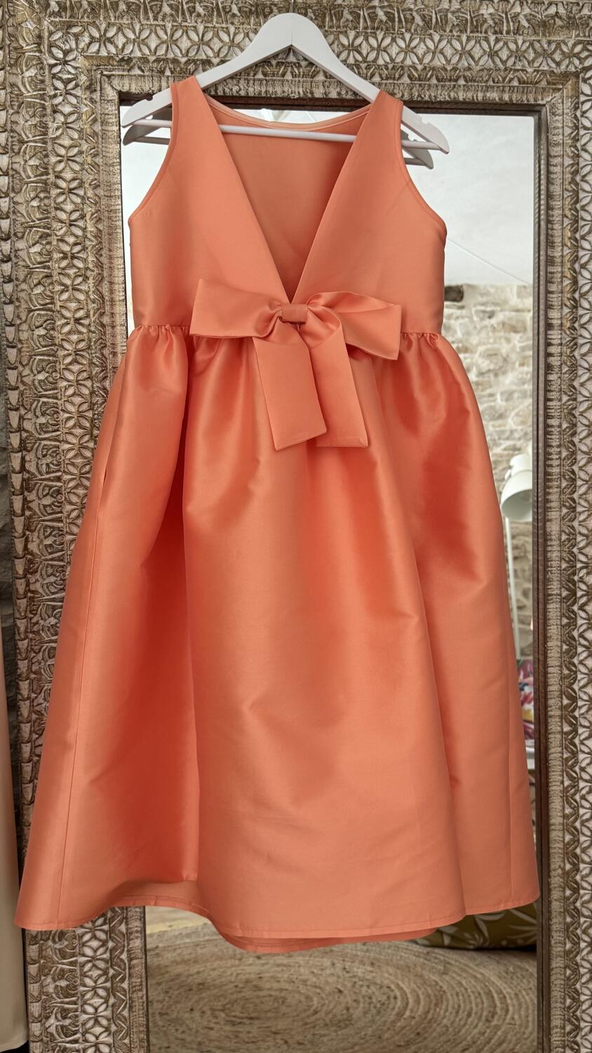 Abito Ines peach