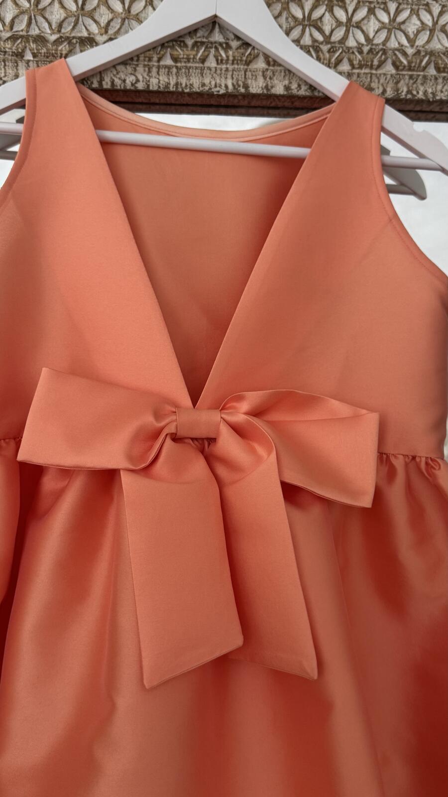 Abito Ines peach