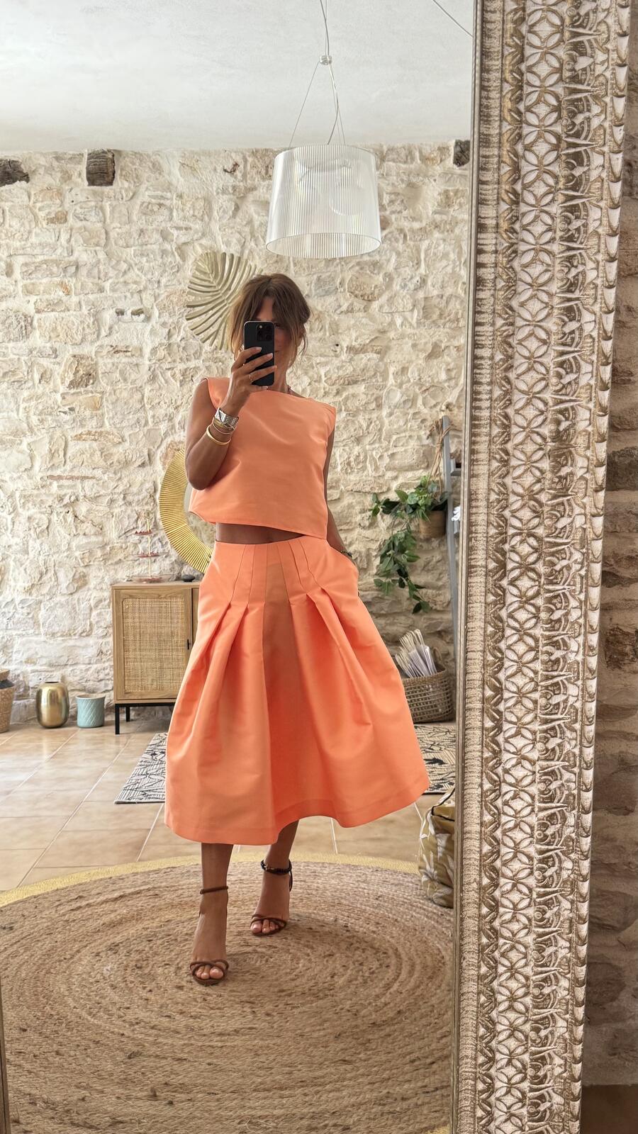 Completo Audrey peach