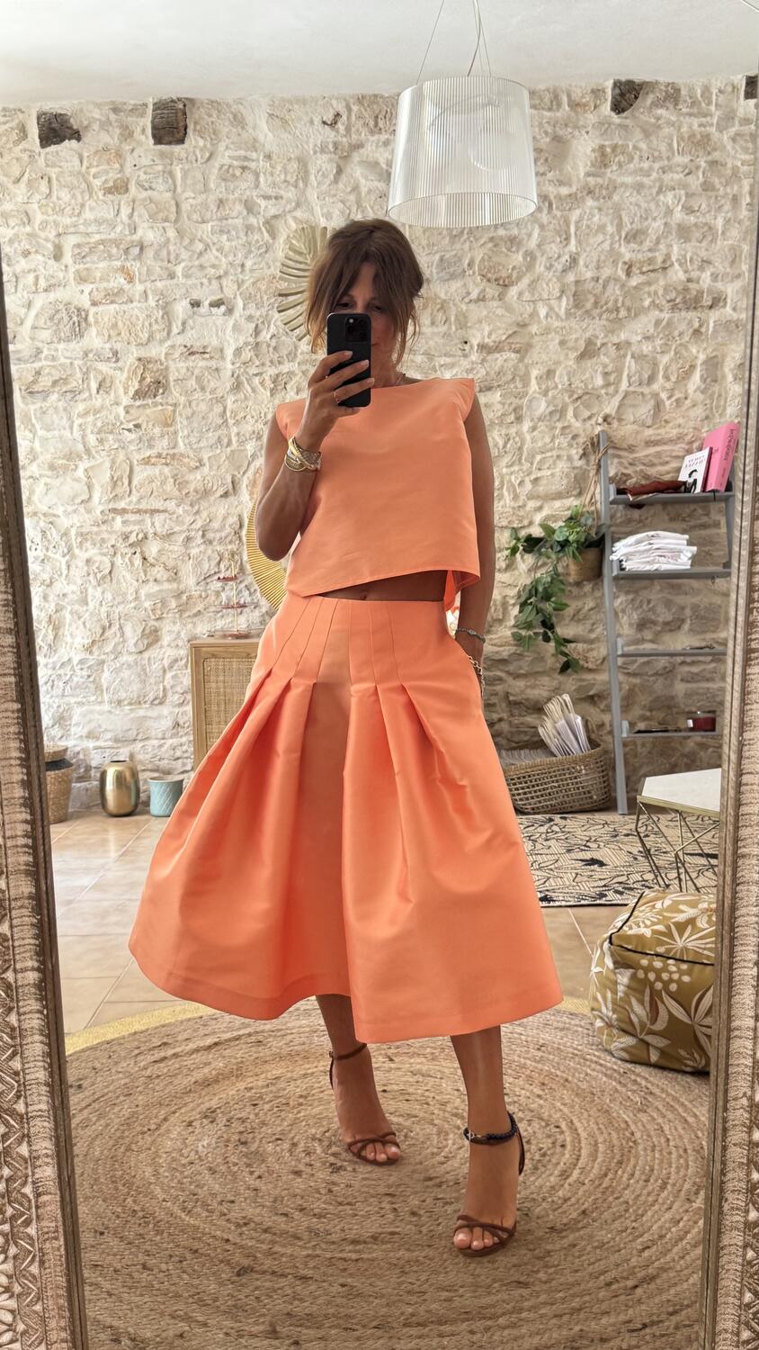 Completo Audrey peach