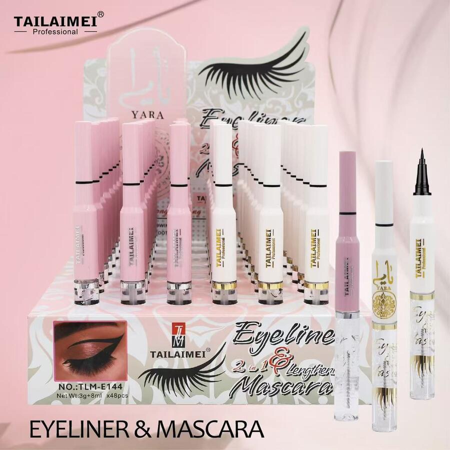 TAILAIMEI Eyeliner & Mascara 2in1 3g+8ml 
 -Conf.da 48 pezzi