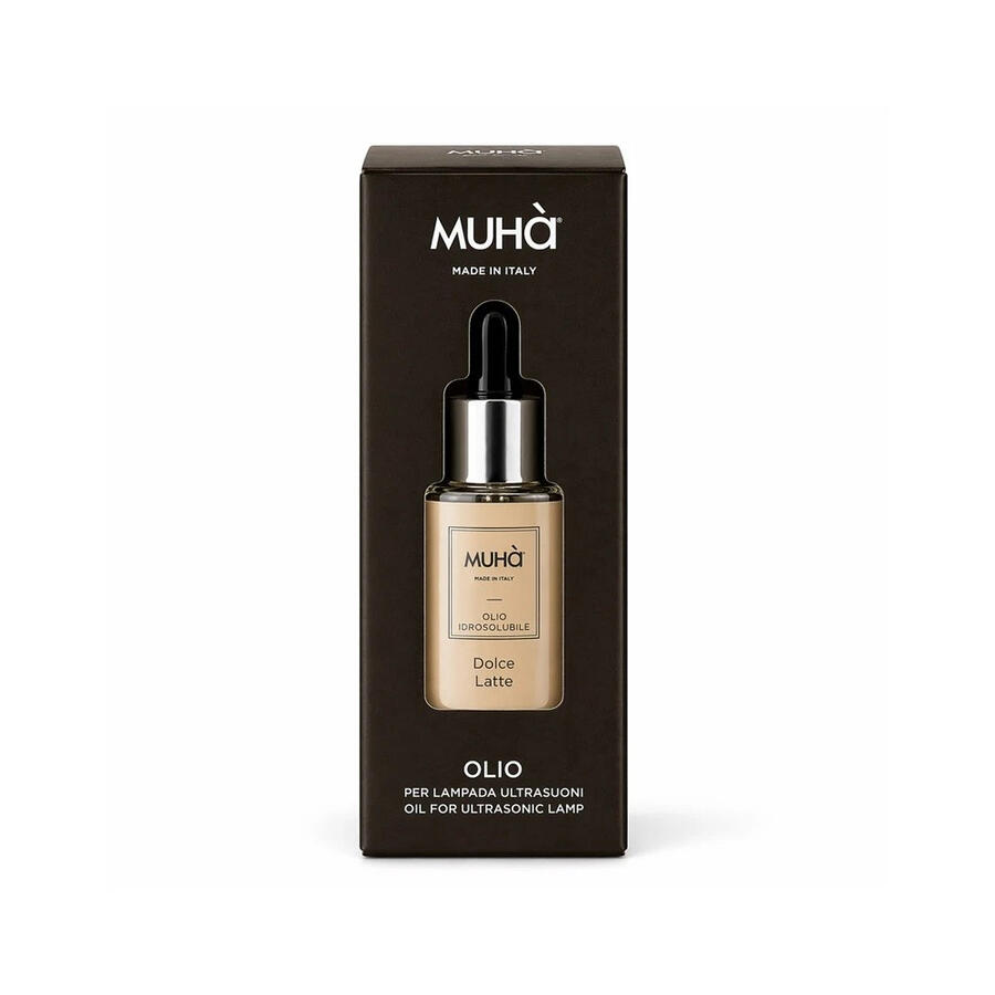 Muhà – Olio Idrosolubile Dolce Latte 15 ml | Per Diffusore a Ultrasuoni