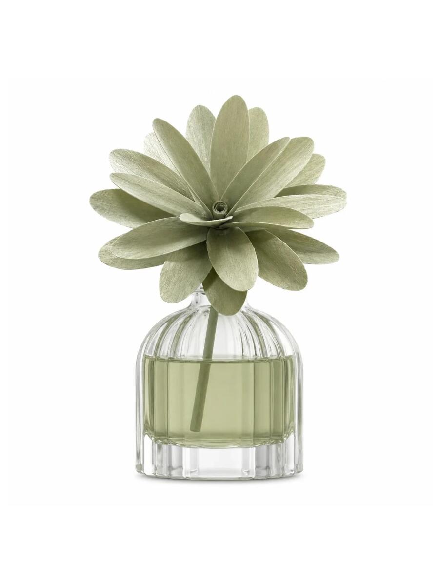 Muhà – Profumatore d'Ambiente Carlis 60 ml | Diffusore con Fiore in Legno di Betulla
