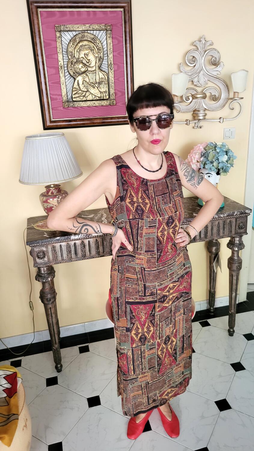 Abito Paisley 