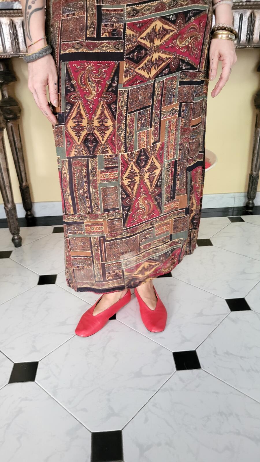 Abito Paisley 