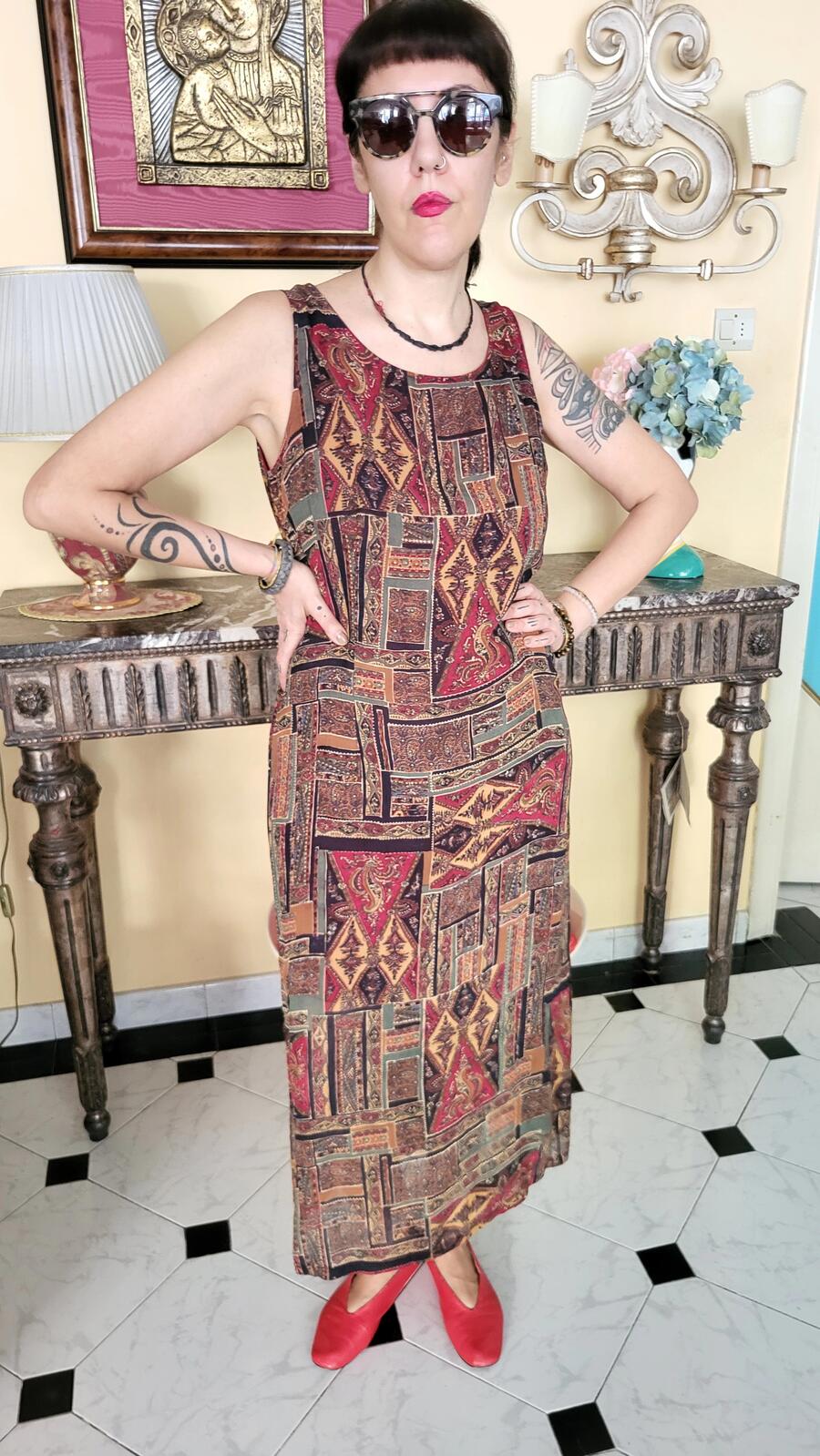 Abito Paisley 