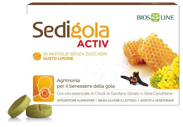 APIX SEDIGOLA ACTIV - BiosLine - Benessere della gola