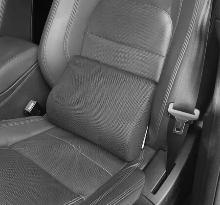 Car Lumbar Support Pillow in Memory Foam – Premium Postural Support, Black