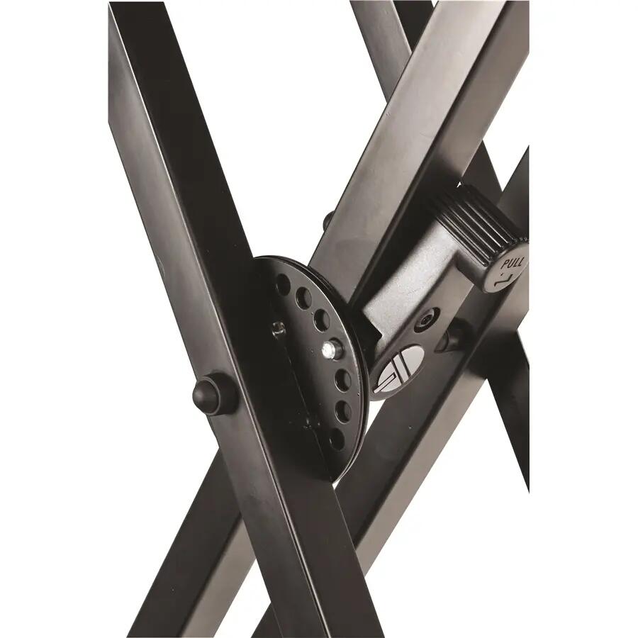 Quik Lok QL/646 Supporto Professionale per Tastiera con Struttura "X" e Telaio Doppio