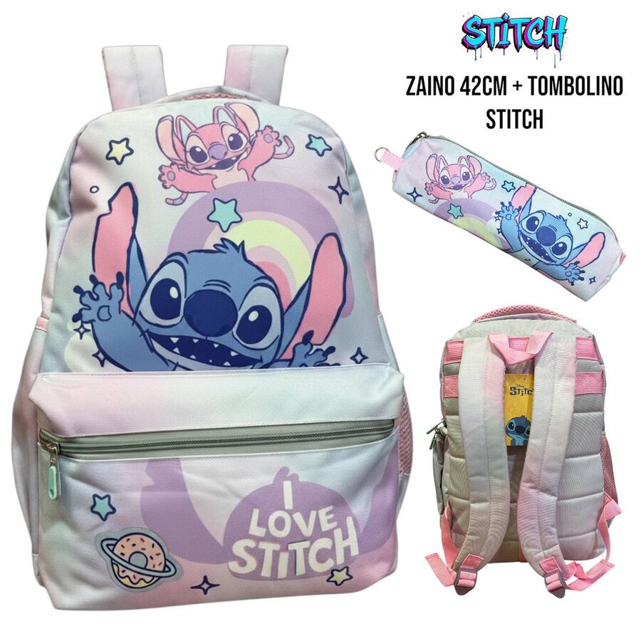 Zaino 42 cm con Tombolino Stitch