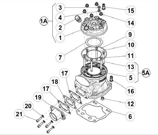 TESTA IAME S125