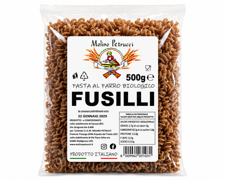 Pasta al farro integrale bio - Riccioli