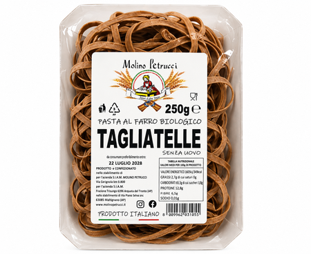 Pasta al farro integrale bio - Tagliatelle 250 gr.
