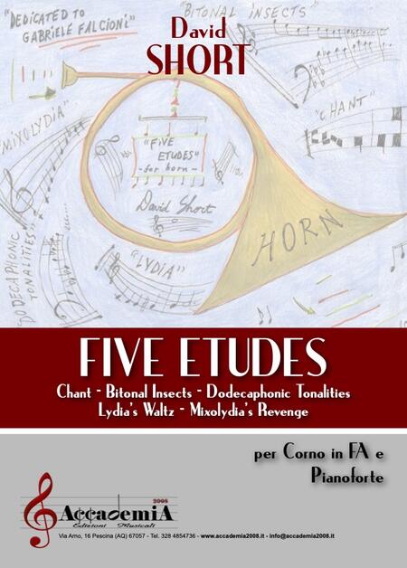 FIVE ETUDES (Pianoforte e Corno) - Short David