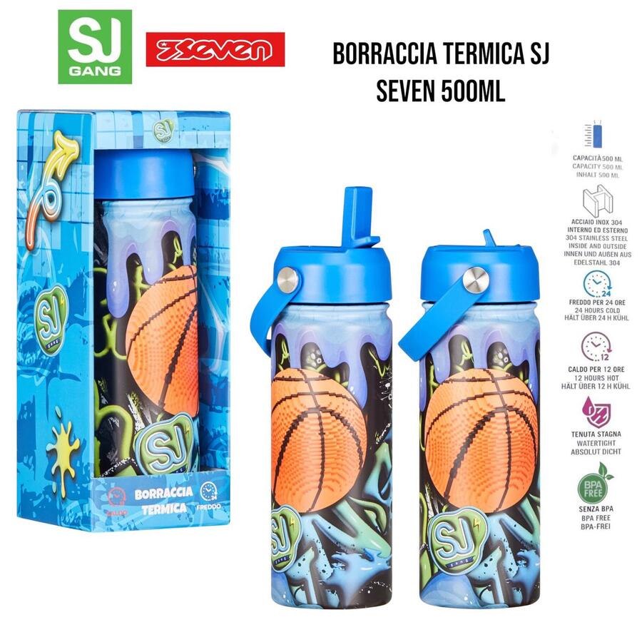 Borraccia Termica SJ Seven Basket 500 ml
