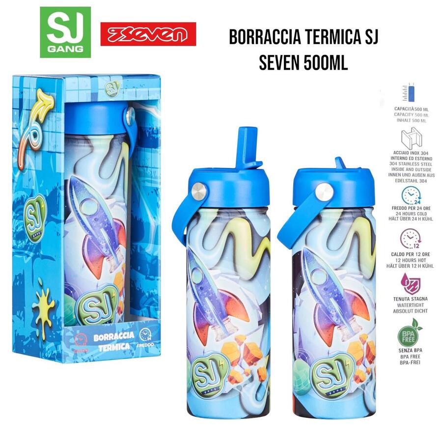 Borraccia Termica SJ Seven Razzo 500 ml