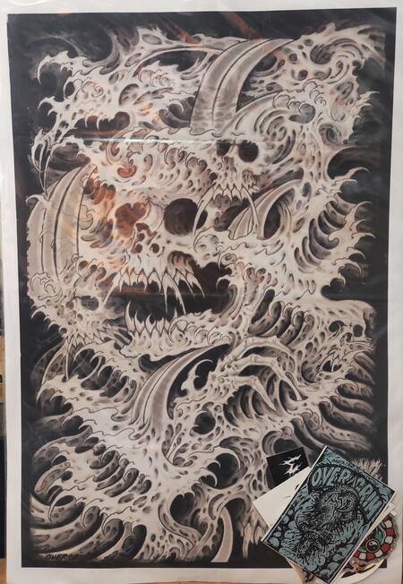 Overgrim Print