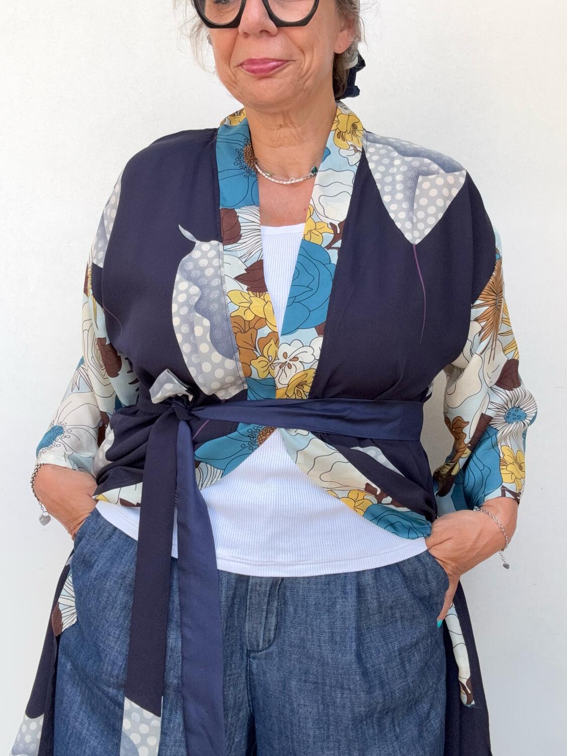 Kimono seta e misto seta