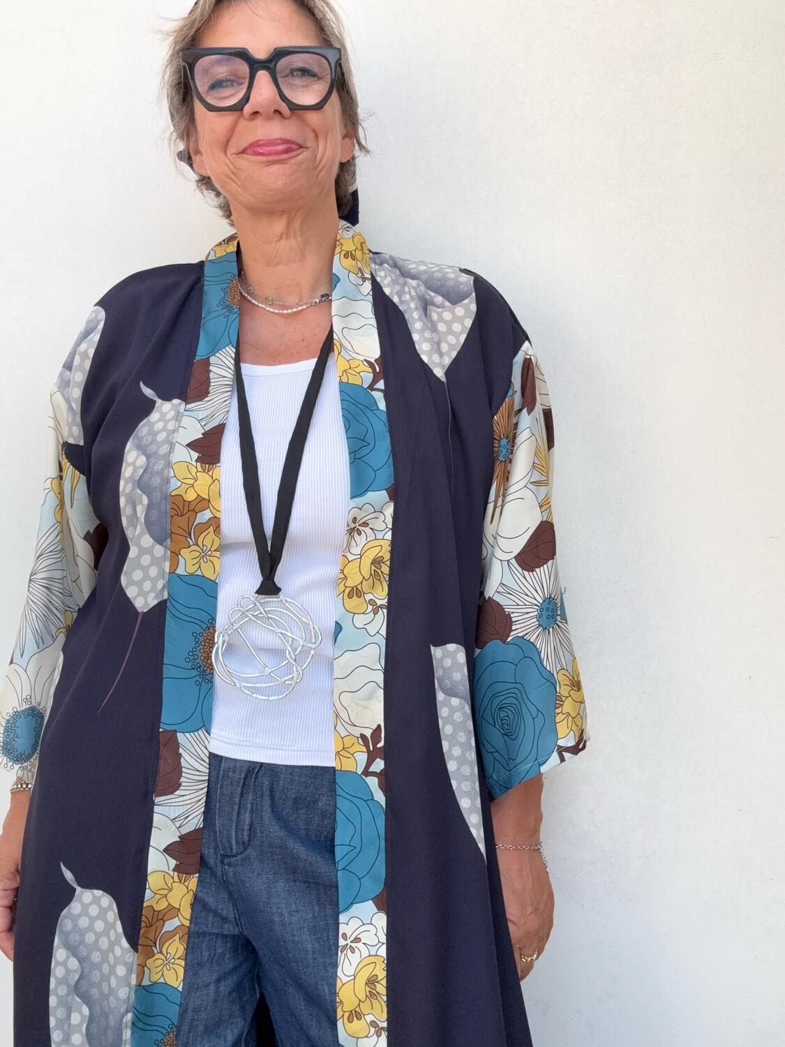 Kimono seta e misto seta