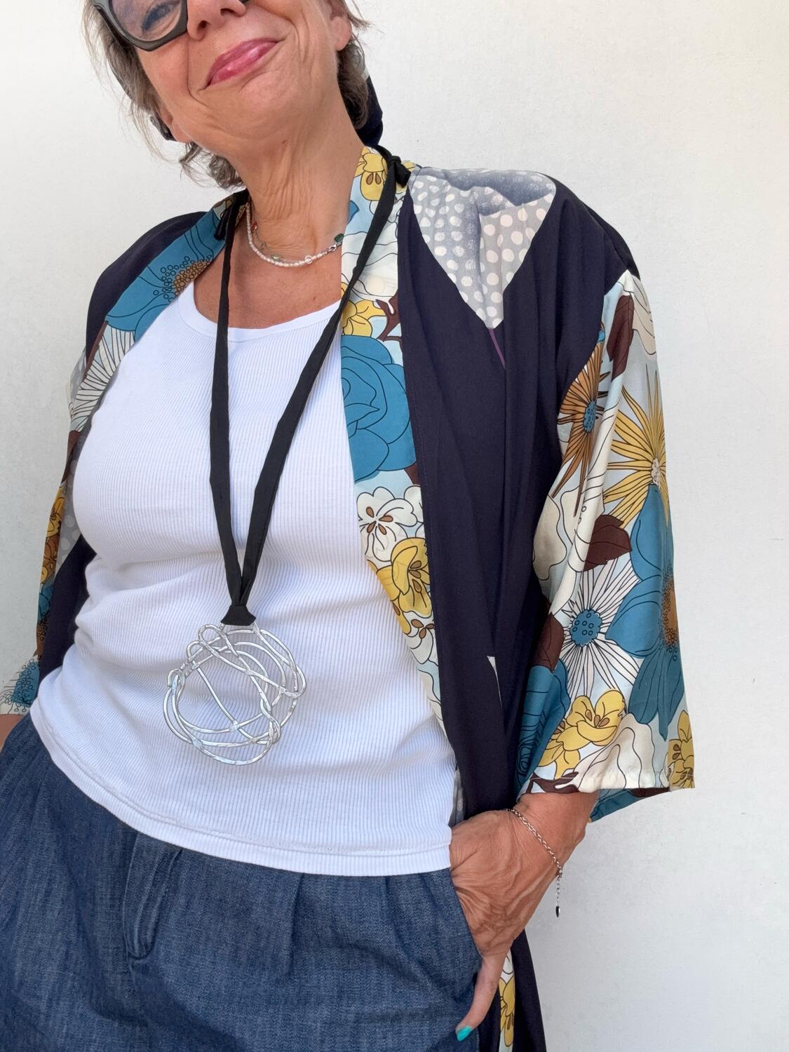 Kimono seta e misto seta