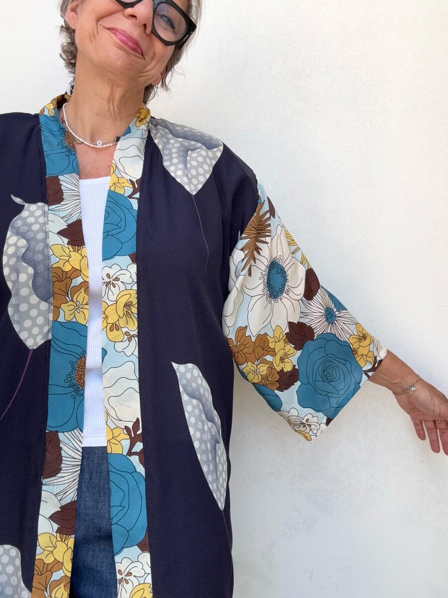 Kimono seta e misto seta