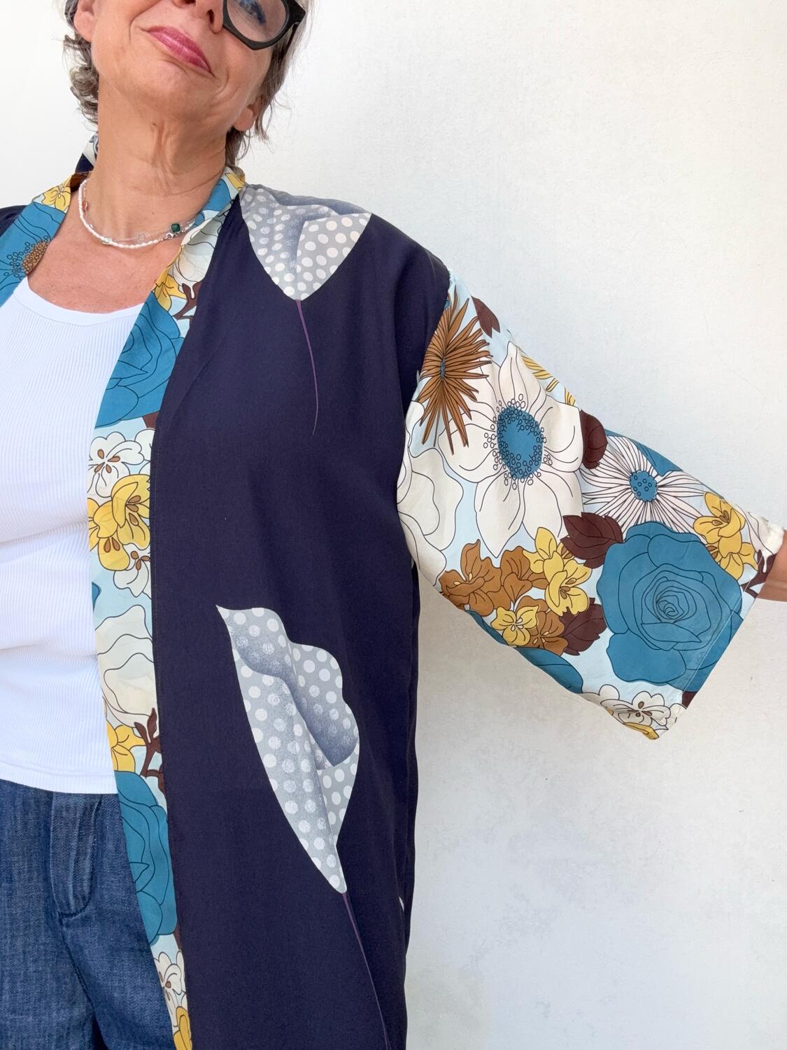 Kimono seta e misto seta