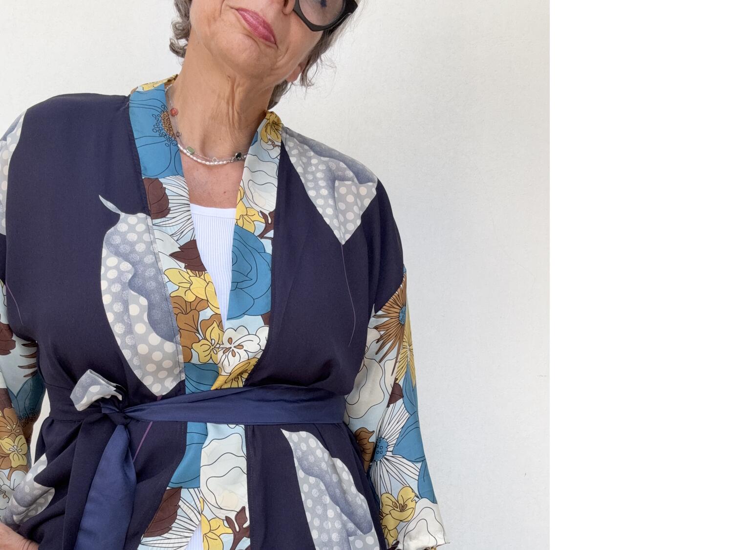 Kimono seta e misto seta