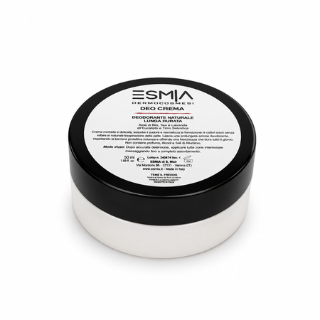 DEO CREMA deodorante ascelle/piedi naturale a lunga durata