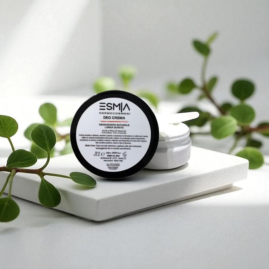 DEO CREMA deodorante ascelle/piedi naturale a lunga durata