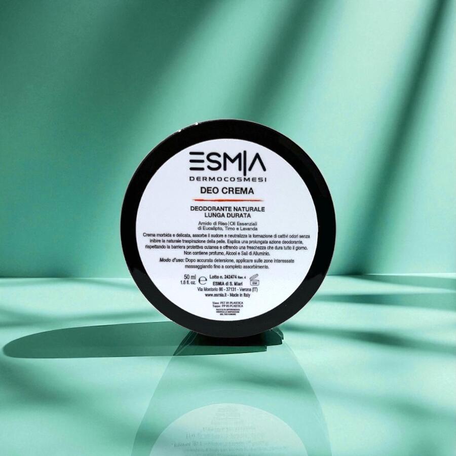DEO CREMA deodorante ascelle/piedi naturale a lunga durata