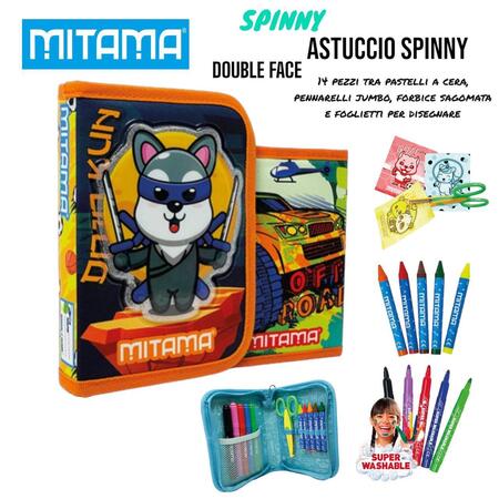 Astuccio Spinny Double Face Ninja Off Road 14 Pezzi