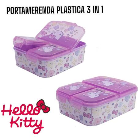 Portamerenda 3 in 1 Hello Kitty