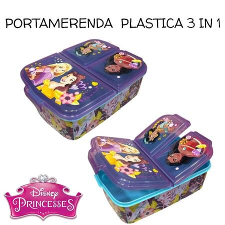 Portamerenda 3 in 1 Principesse Disney