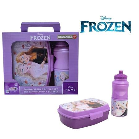 Set Portapranzo e Borraccia Frozen