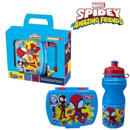 Set Portapranzo e Borraccia Marvel Spidey