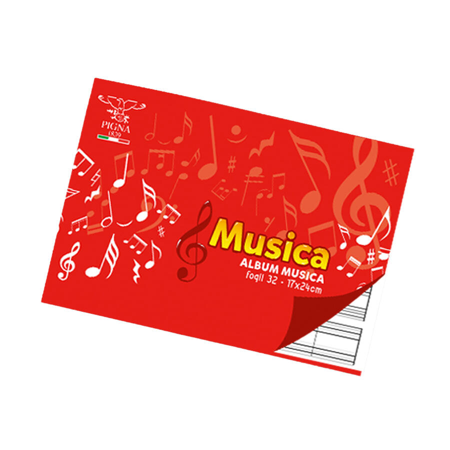 Album Musica da 5 Pentagrammi PIGNA - conf. 10 pz