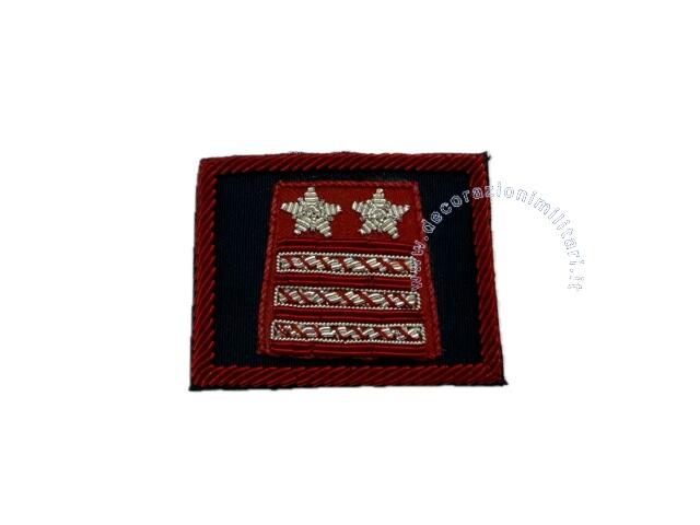 Grado Velcro per Polo - Luogotenente Carica Speciale - Ricamato