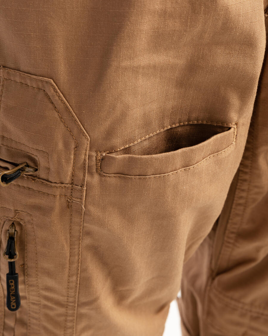 OPENLAND pantalone combat con ginocciere morbide 